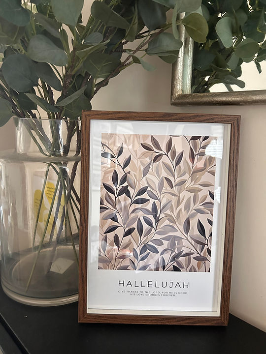 Scripture photo frame 