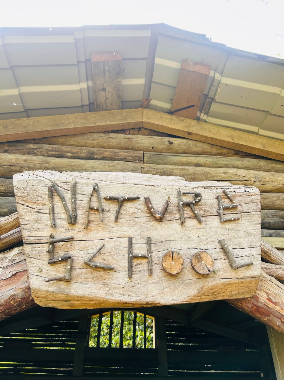 nature school sign